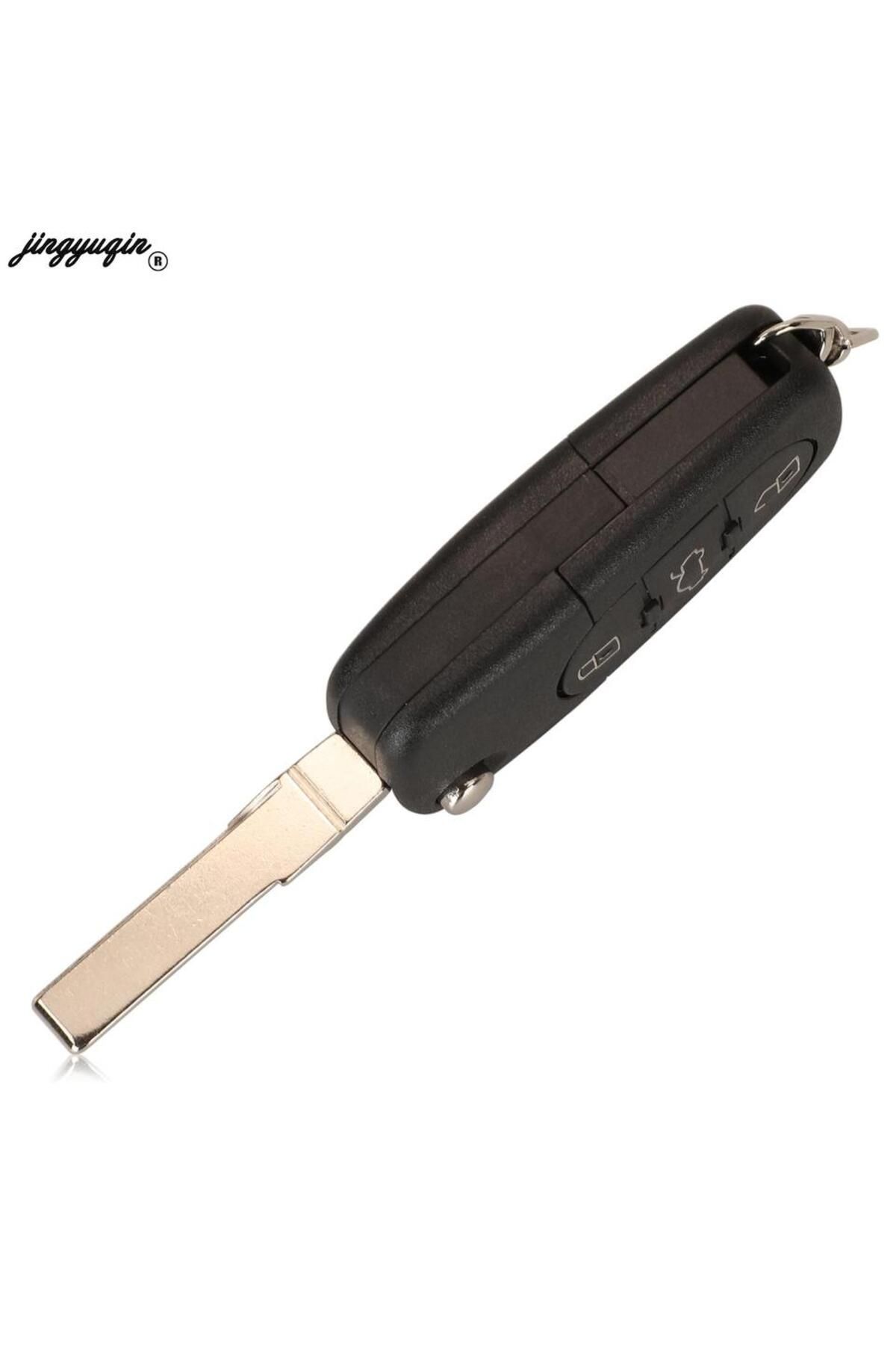 jingyuqin-FCCID:1J0959753B Remote Car Key For VW/Volkswagen Bora Passat 3 Buttons 433MHZ ID48 Chi... 4