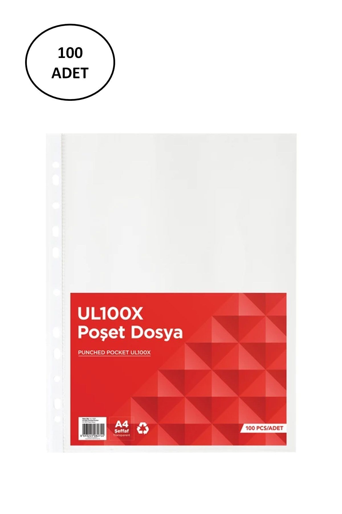 Easy Tedarik Noki Süper Eco Poşet Dosya 100 Adet