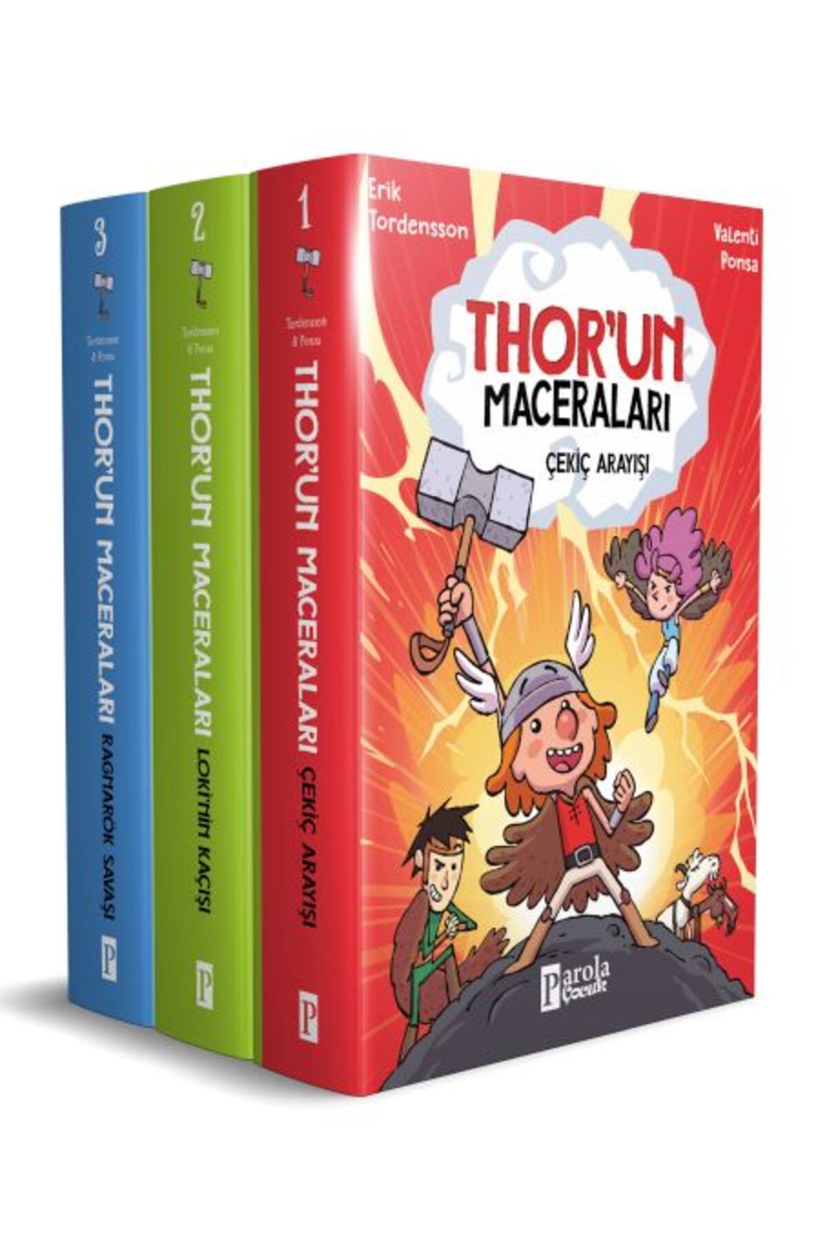 PAROLA ÇOCUK Thor'un Maceraları (3 Kitap)