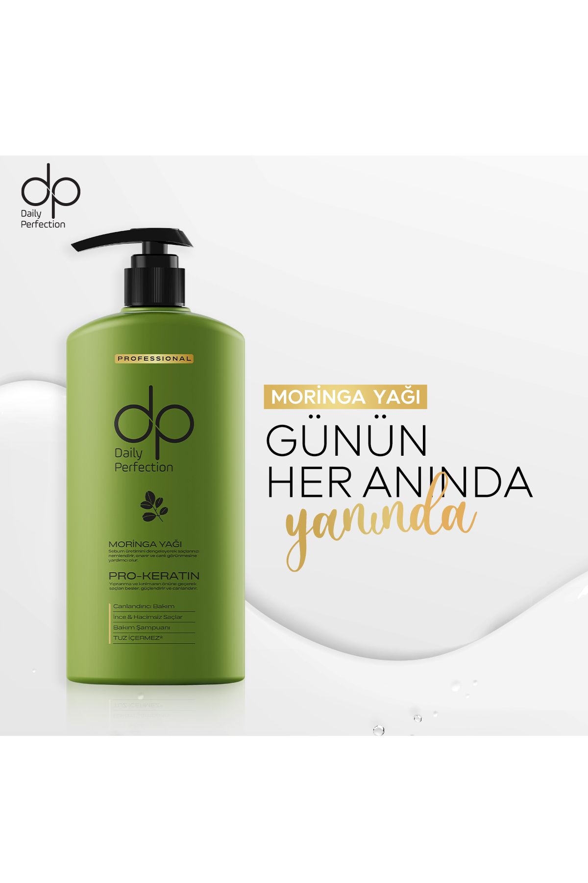 Daily Perfection Dp Şampuan Moringa Yağı Şampuan 425 ml-4