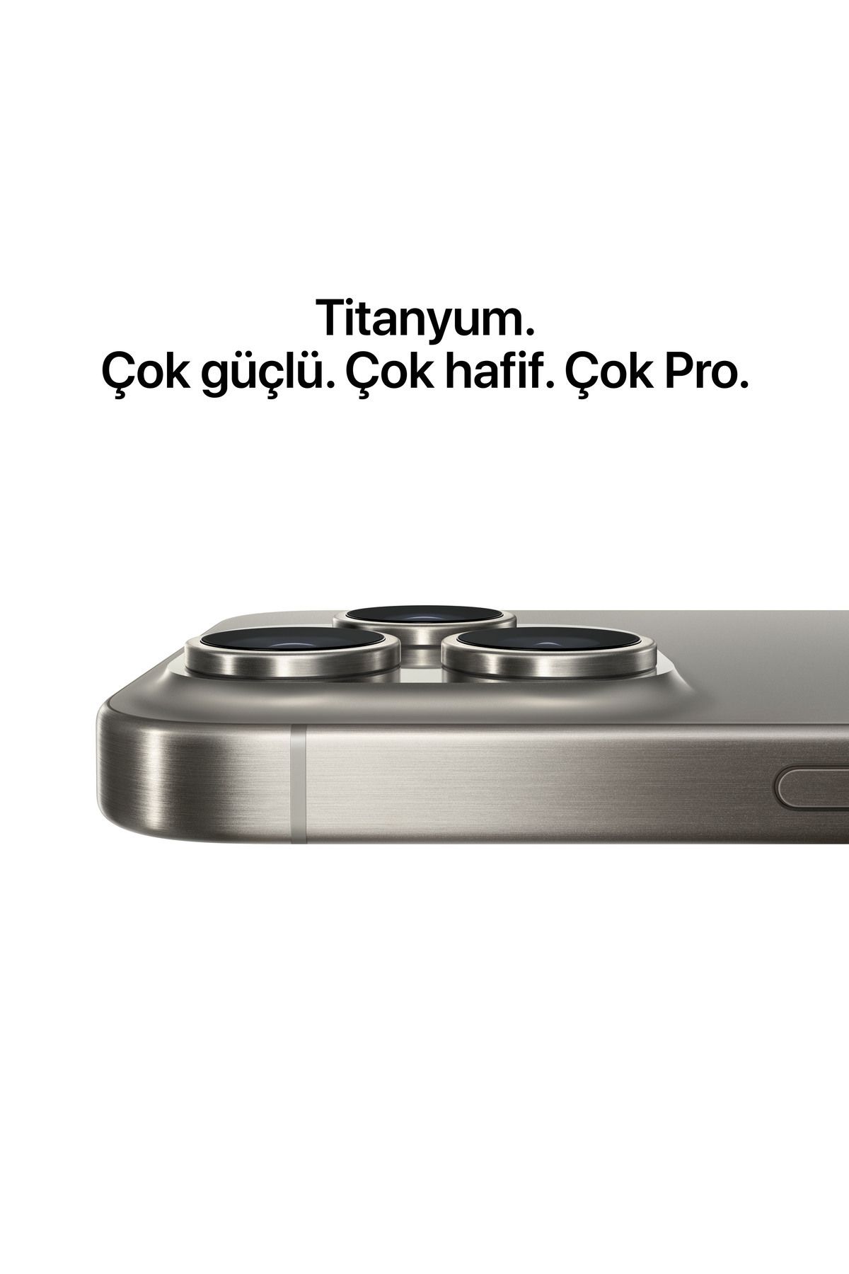 Apple İphone 15 Pro 256 Gb Natürel Titanyum Mtv53tu/a-7