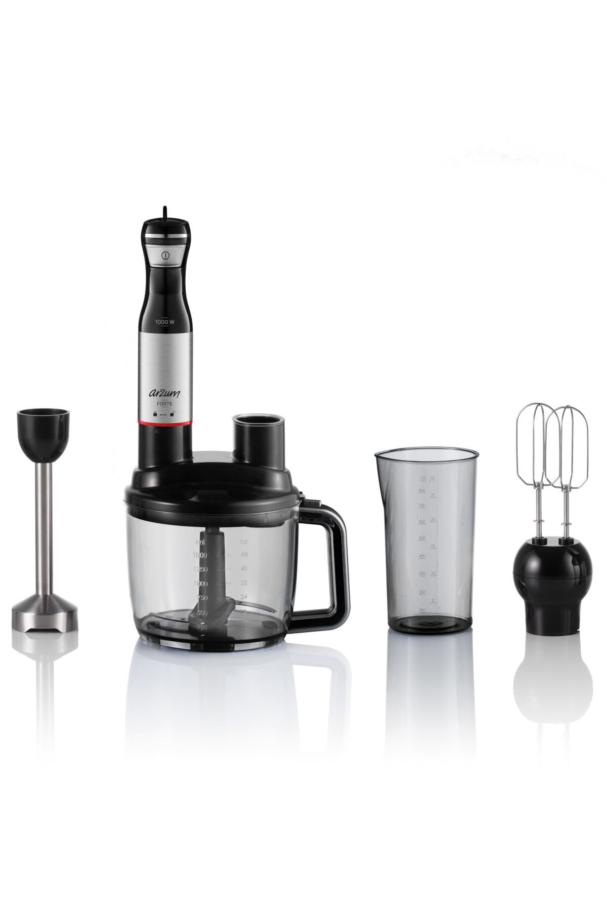 Arzum Ar1157-s Forte 1000 Watt Multi Siyah Blender Seti-6