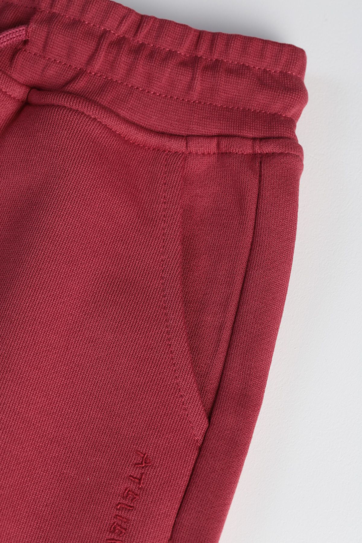 Atelier Babbi-Pantaloni de sport - Roșu Claret 3