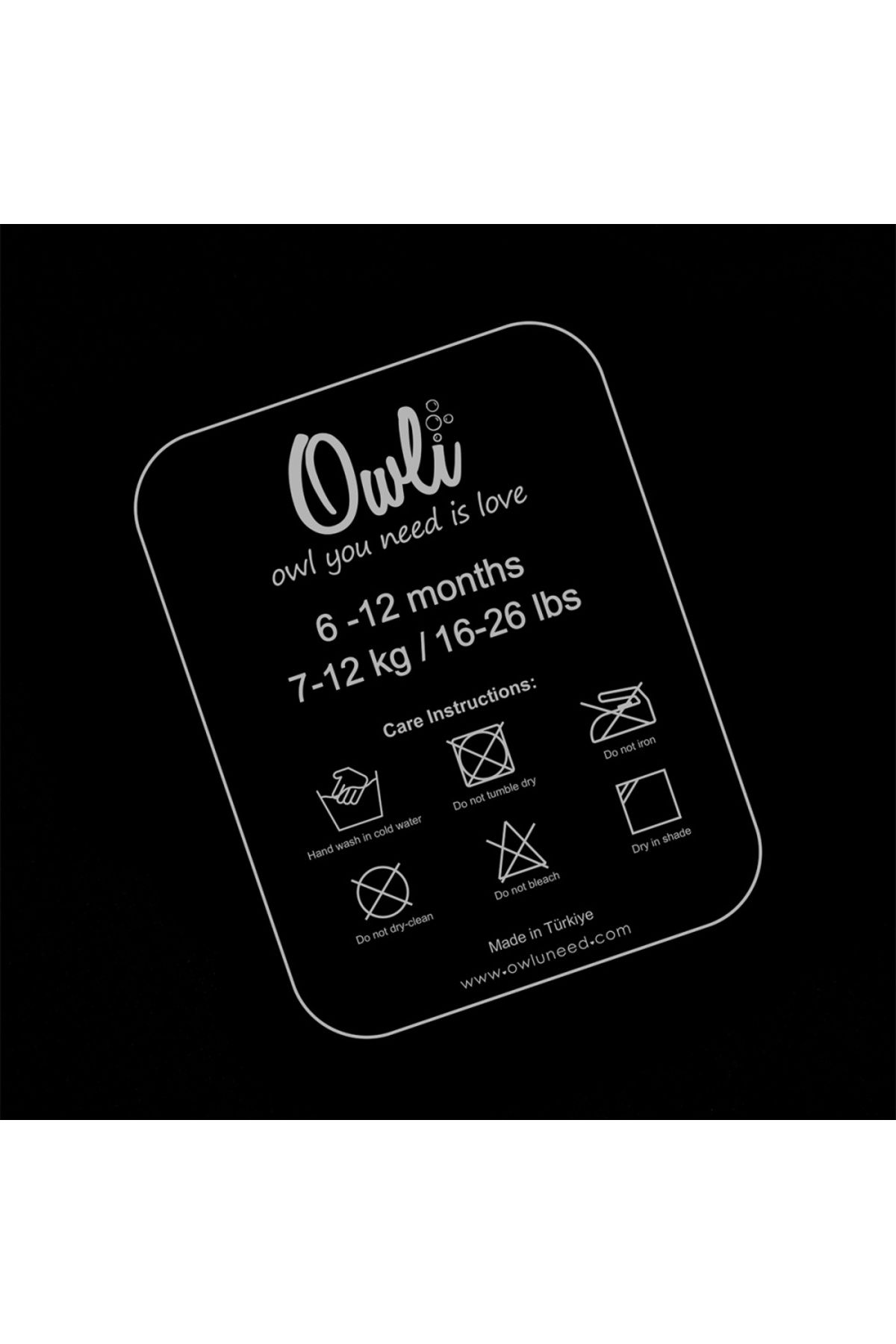 Owli-ملابس سباحة للأطفال مقاومة للبرد باللون الأصفر النيون - أسود 7