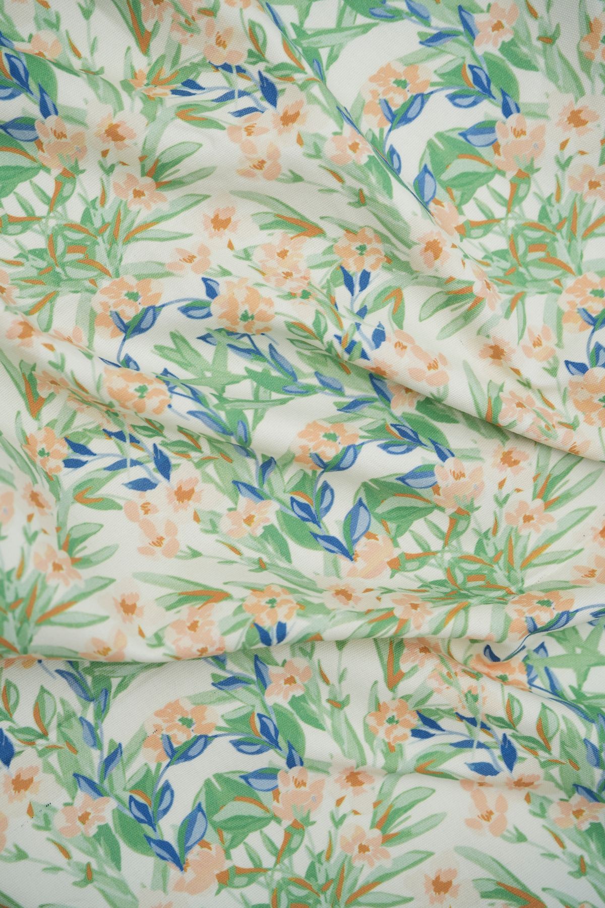 Tuğba Kuğu-Printed Panama Fabric (100% Cotton) |   Boho Greens 3