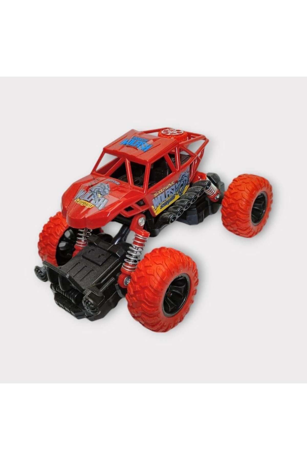 Easy Tedarik Çek Bırak Cross Buggy Araba 14 Cm - Kırmızı