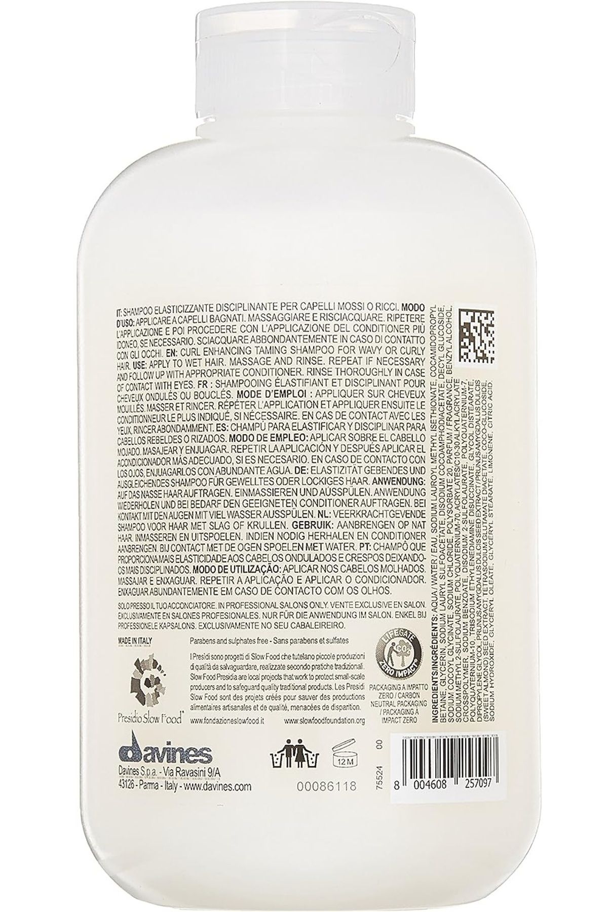 Davines Doğal Love Curl Saçı Yumuşatan&Parlatan Şampuan 250ml Y91 NOONLINE135