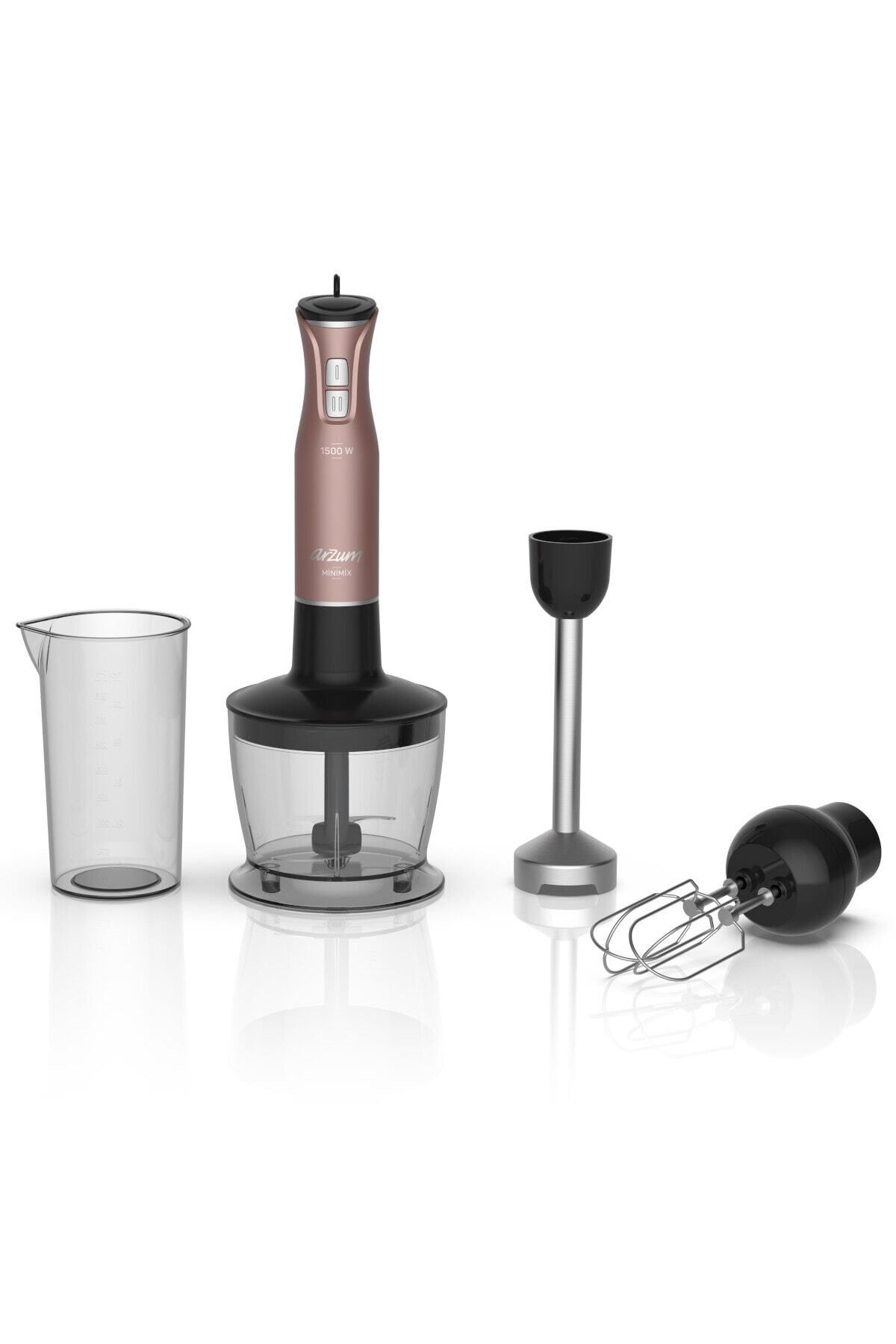 Arzum Ar1138-g Minimix 1500 Watt El Blender Seti - Gün Batımı