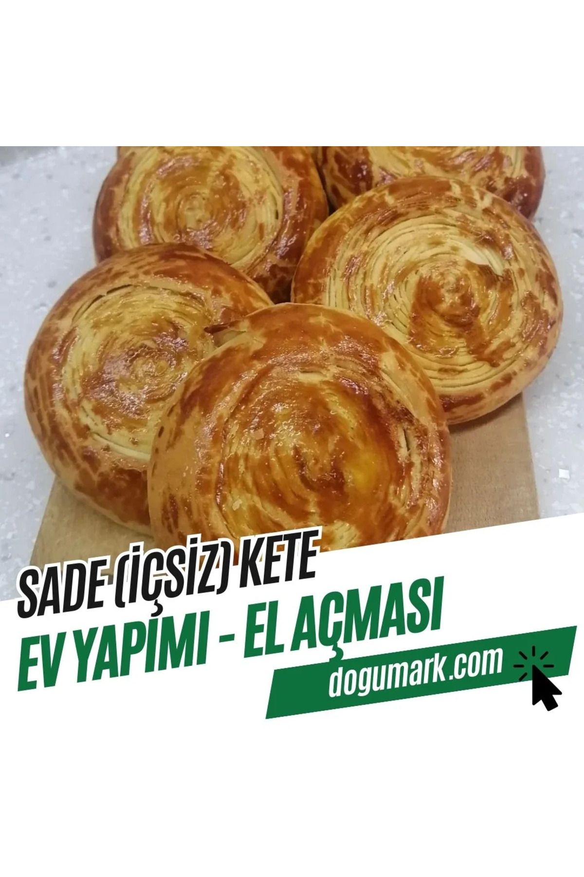 DoğuMark Sade (İçsiz) Kete – Ev Yapımı – El Açması (5 Adet)