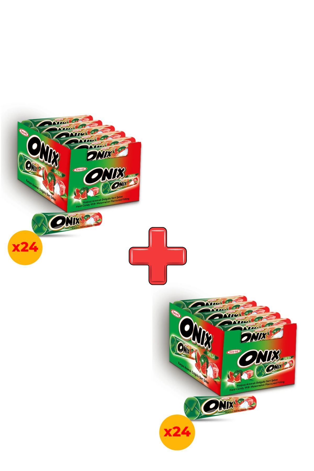 onix-Salsa Watermelon Hard Candy 22.4 Gr 1