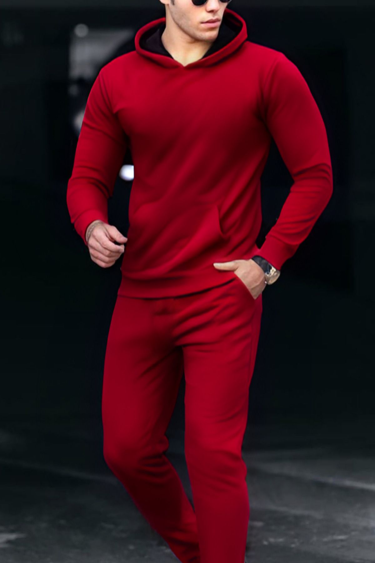 ruNadeS-Men's Winter Warm Three-Thread Thick Tracksuit Set 1