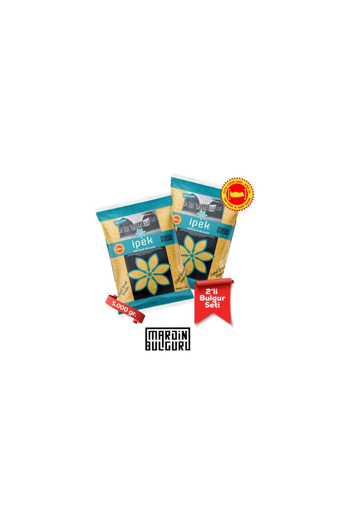 İpek İpek Bulgur Köftelik Bulgur 5 kg x 2 Adet