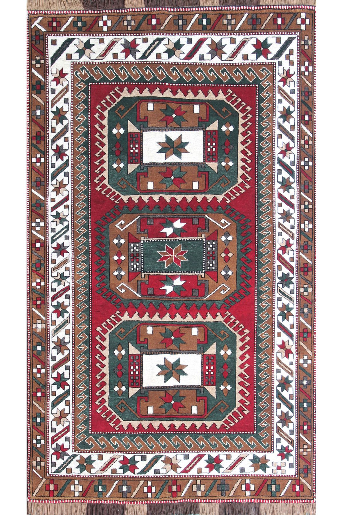 Handmade El Dokuma Yün Geleneksel Anadolu Kars Halısı