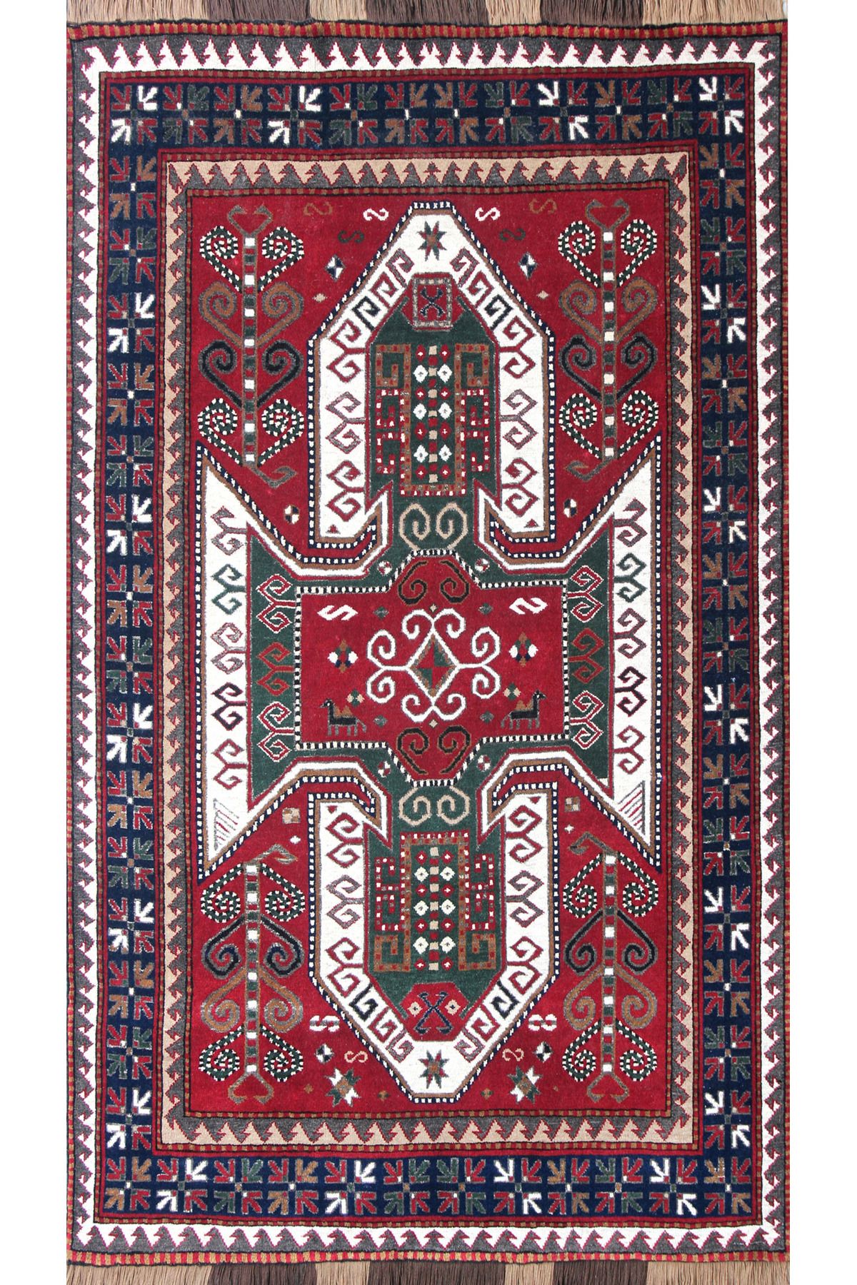 Handmade El Dokuma Yün Geleneksel Anadolu Kars Halısı