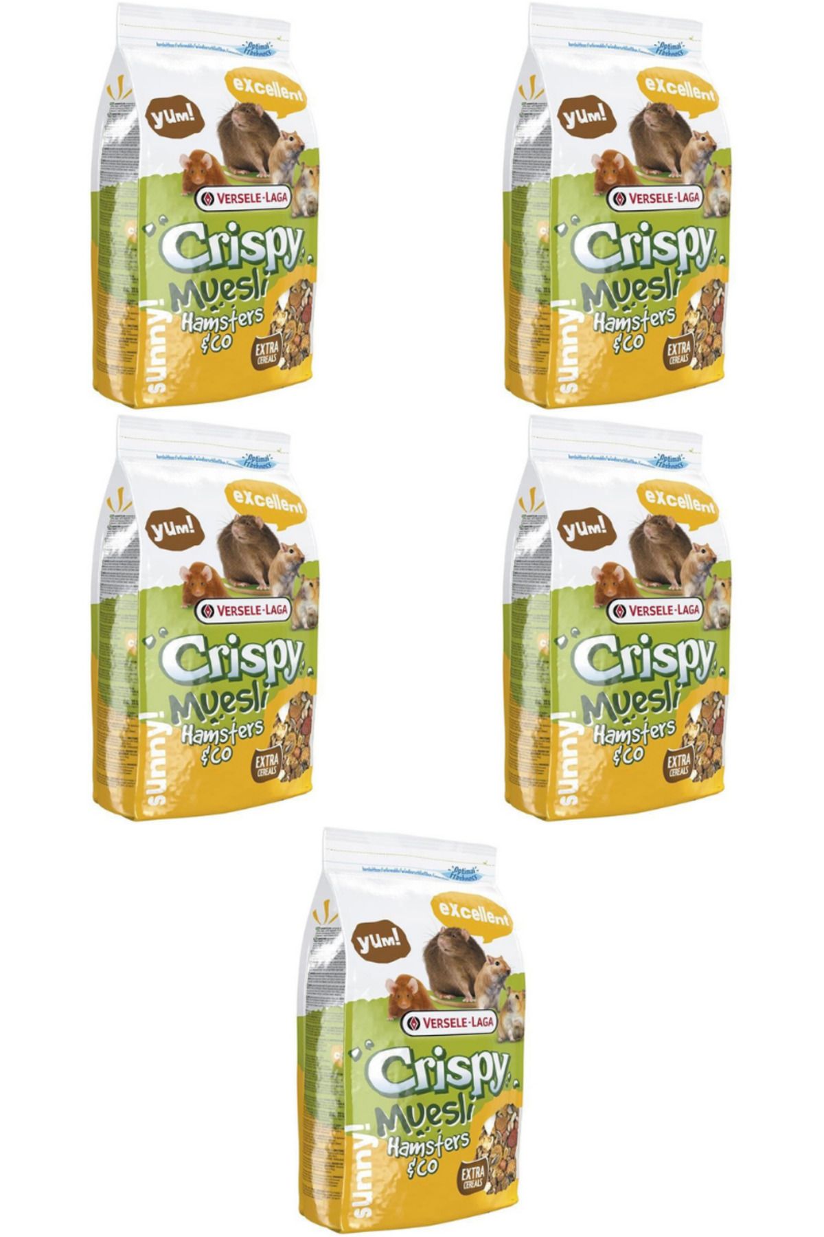 Versele Laga Crispy Muesli Hamster Yemi 400gr - 5 Adet