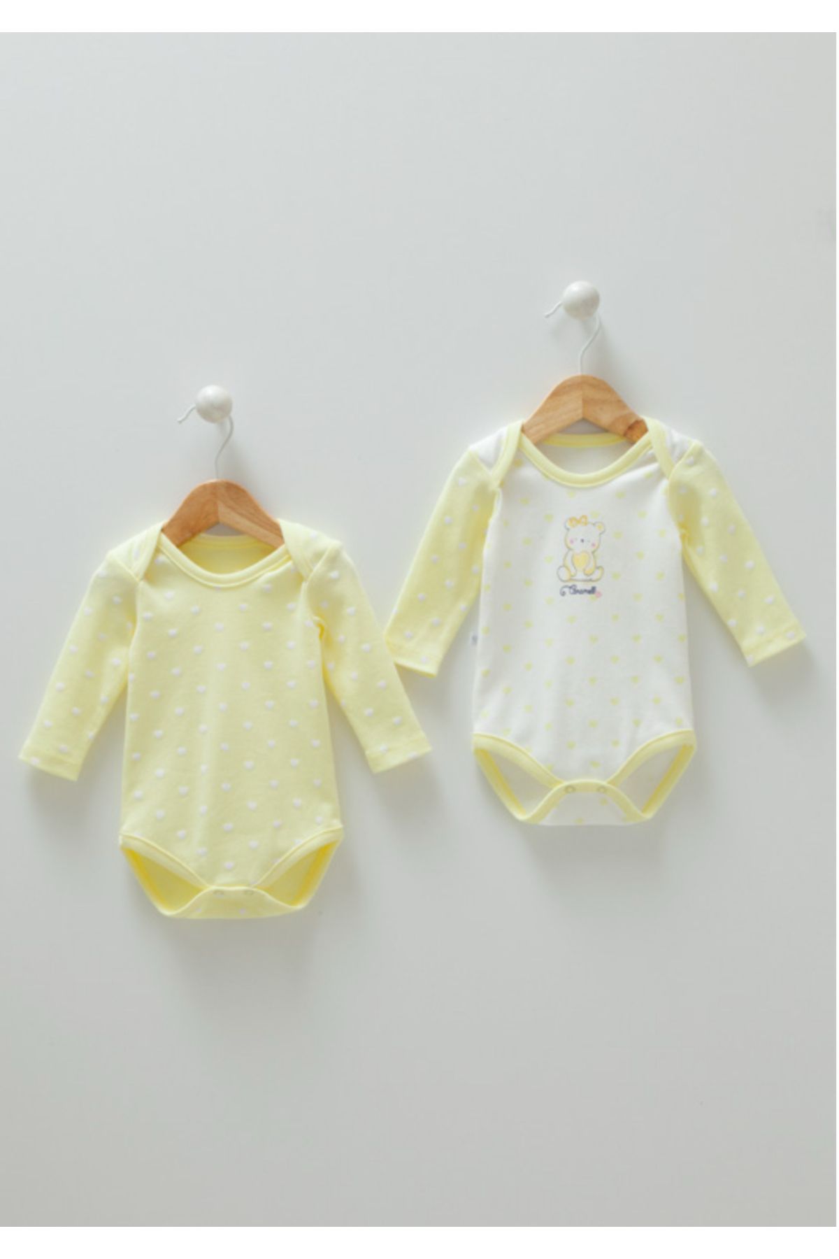 Caramell-Baby Girl Body Set of 2 100% Cotton 1