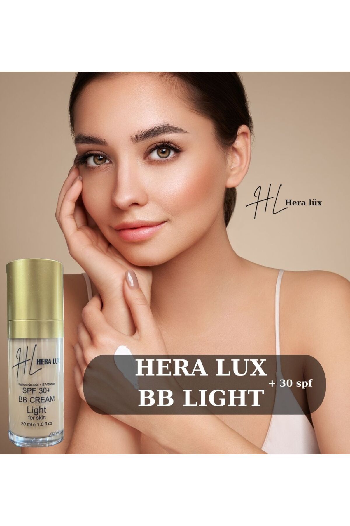 TRN MİLANO HERA LUX BB Light krem giysilere bulaşmayan terden etkilenmeyen akmayan ,toplaklanmayan saten bitiş