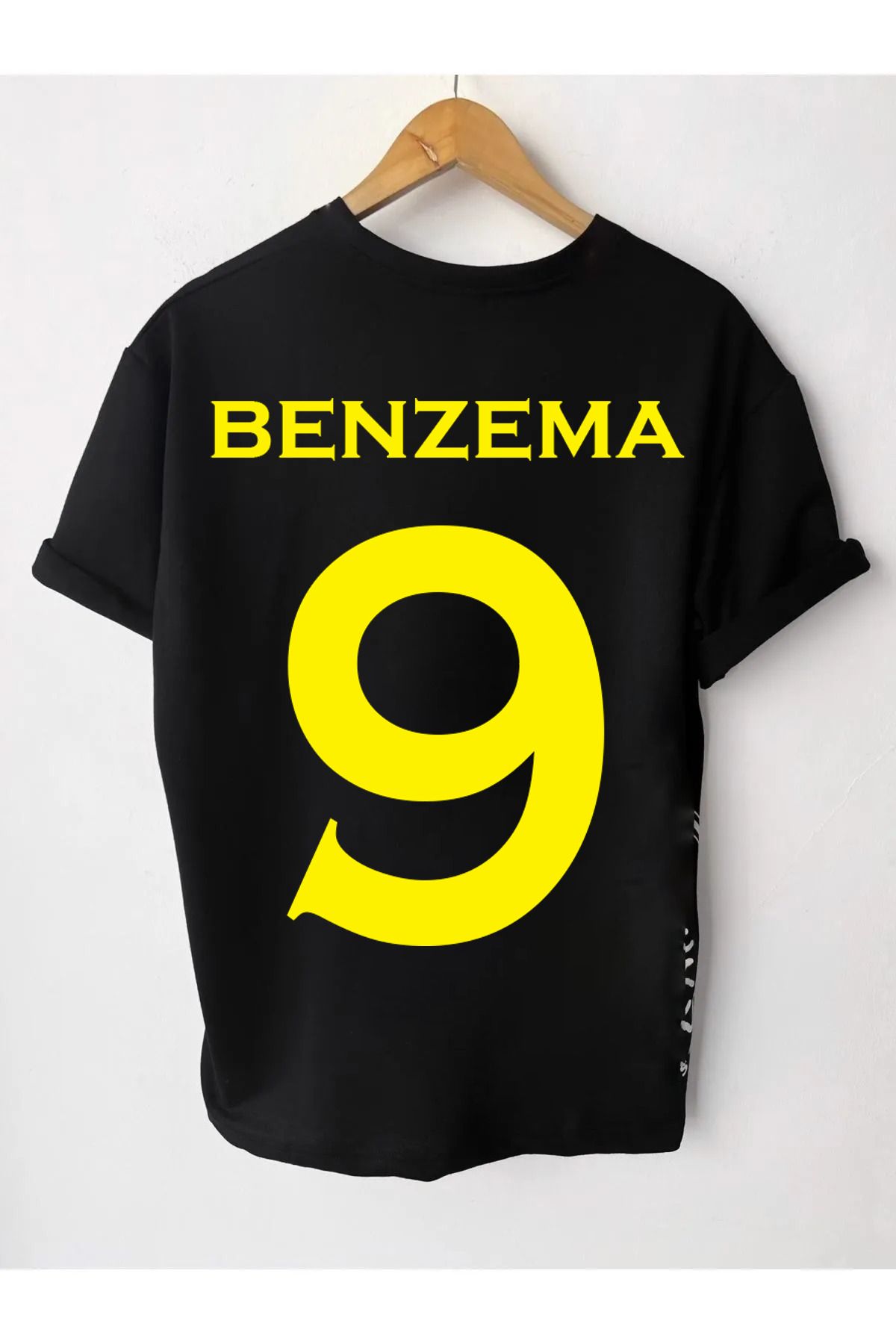Pisa Art Al İttihad X Karim Benzema 9 SPL Özel Tasarım Taraftar T-Shirt