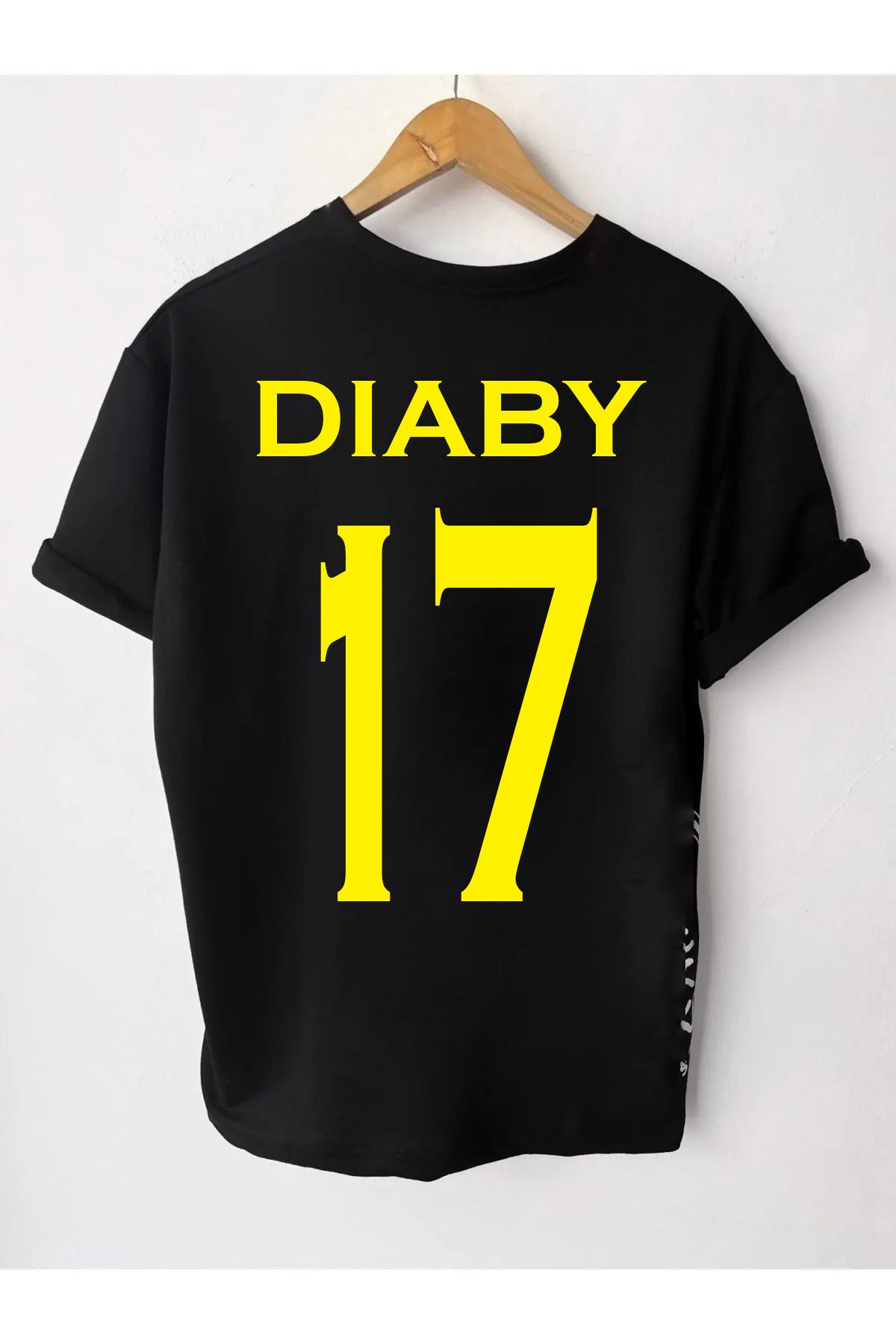 Pisa Art Al İttihad X Moussa Diaby 19 SPL Özel Tasarım Taraftar T-Shirt