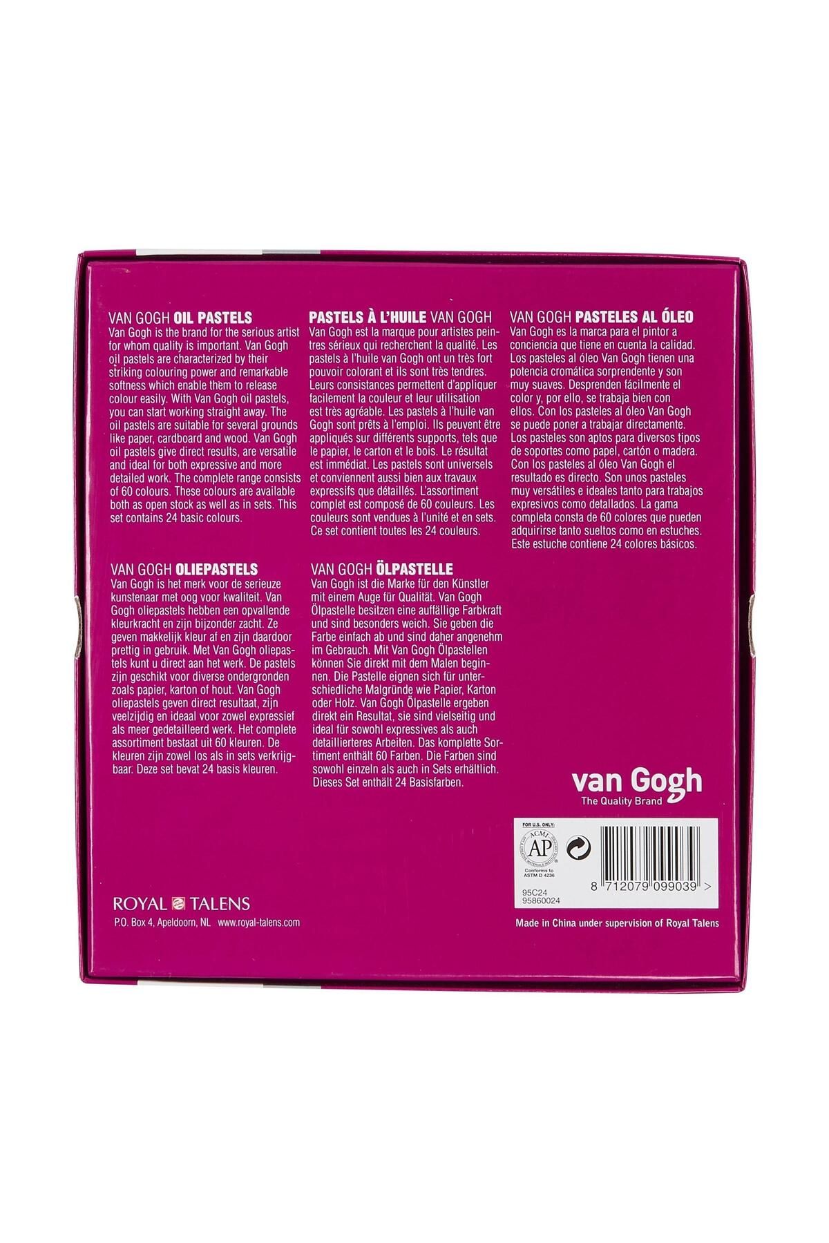 Van Gogh-Vgogh Set of 24 Oil Pastels 2