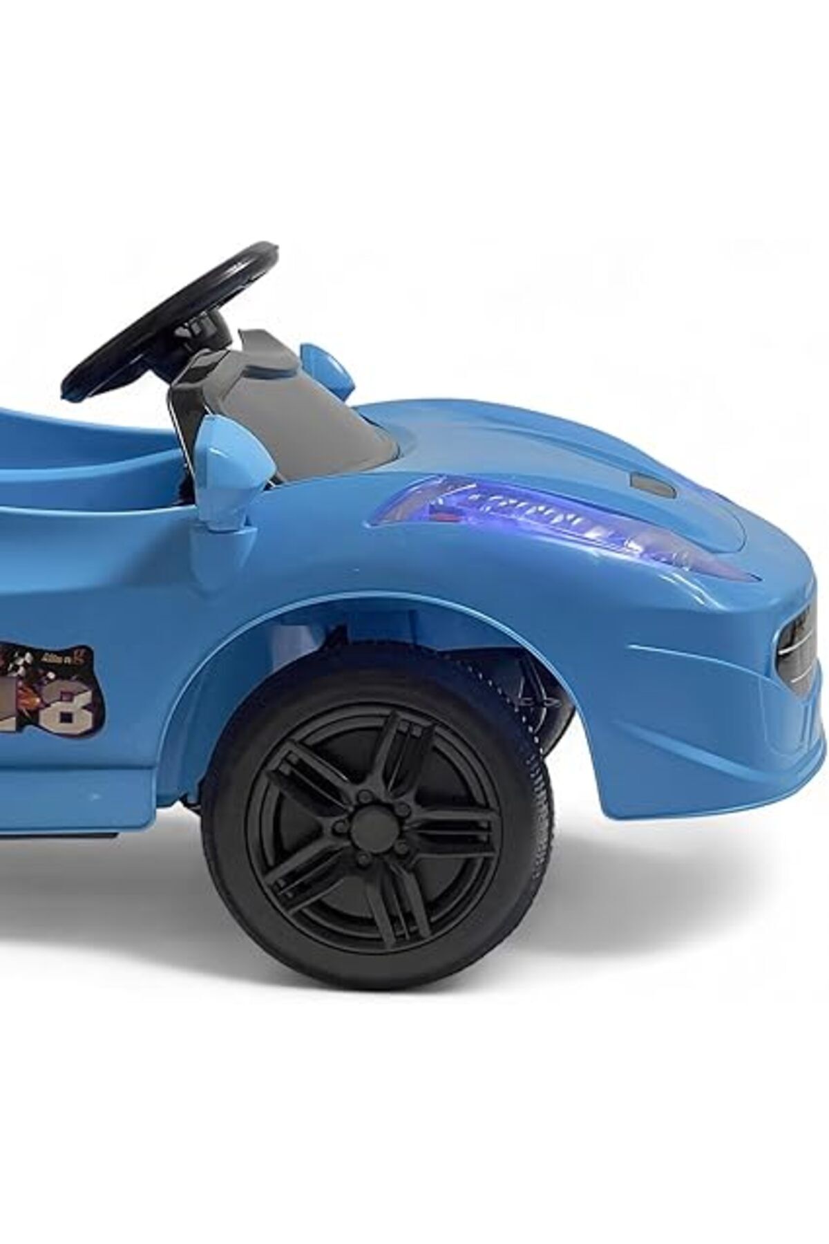 ALBADER-Electric Car Ferrari Design With 2 Motors, 12v Battery Ride On Toys For Kids 5