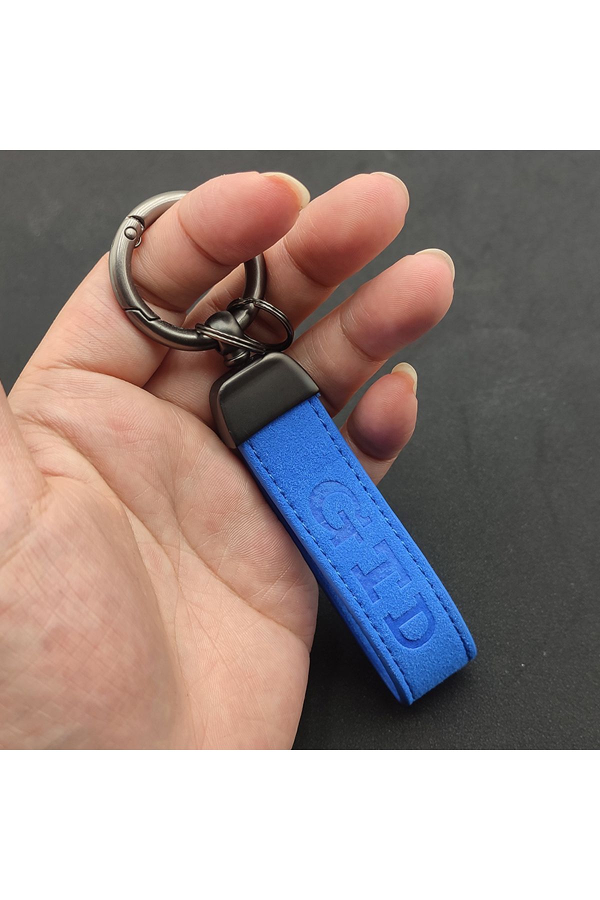 Choice-Leather Men Keyring Luxury Women Car Keychain For GTD Keychain 4 5 6 7 8 MK2 MK4 MK5 MK6 MK7 Acce... 4