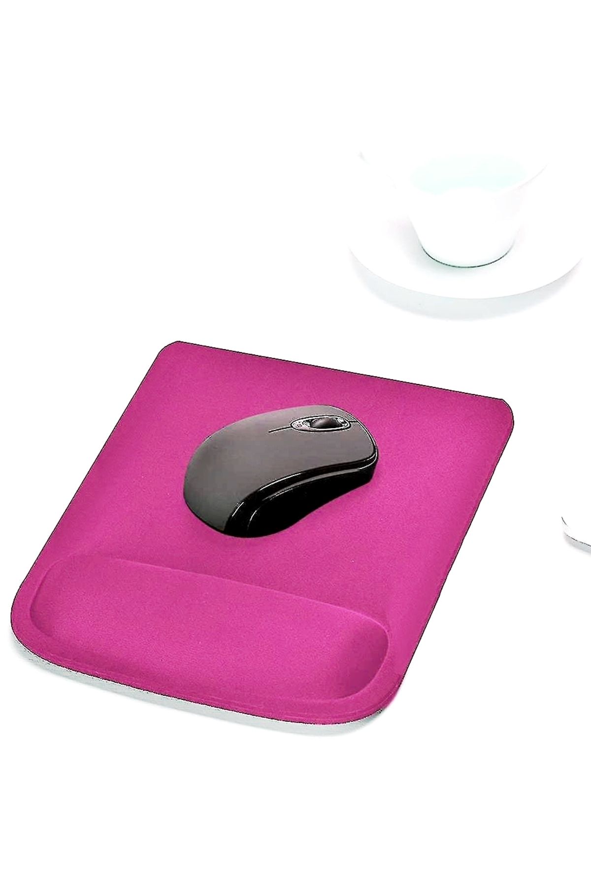 Boldy-Wrist Support Mouse Pad Non Slip Mouse Pad Mouse Pad Pink Mouse Pad Rectangle Mouse Pad 1pc 3