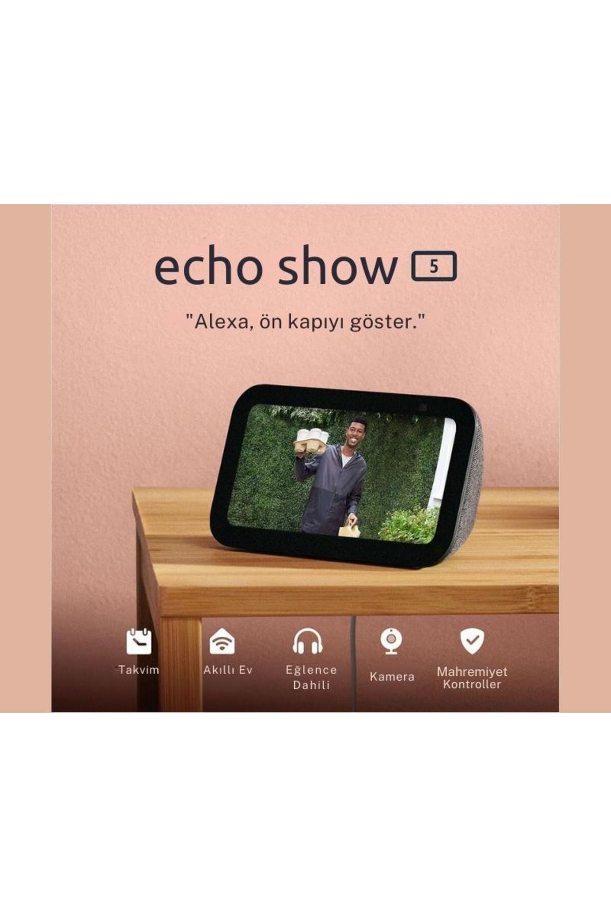 Amazon Echo Show 5 3. Nesil Akıllı Görüntülü Asistan Hoparlör