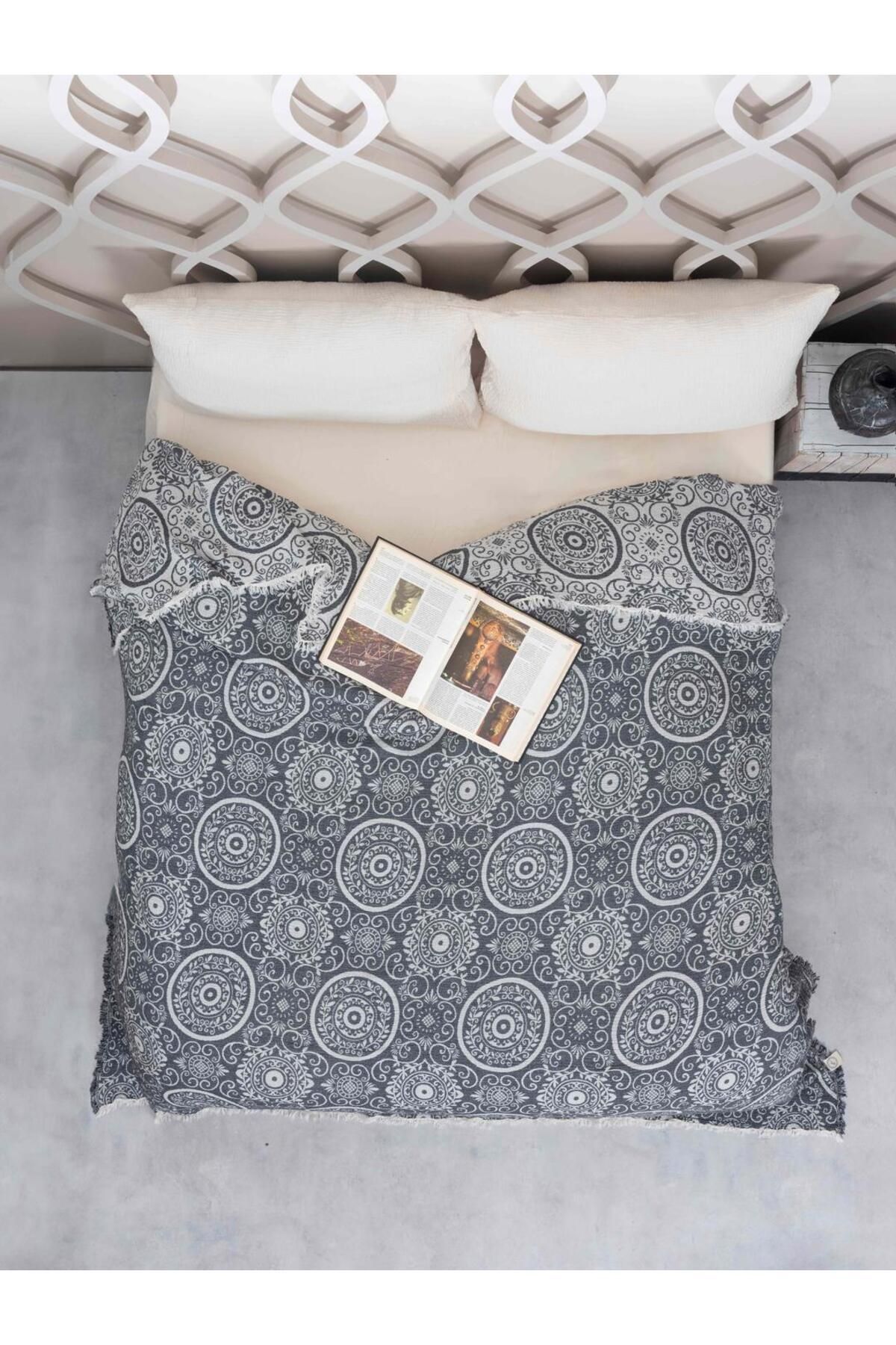 MYLASA HOME-Shawl Pattern Bedspread 2
