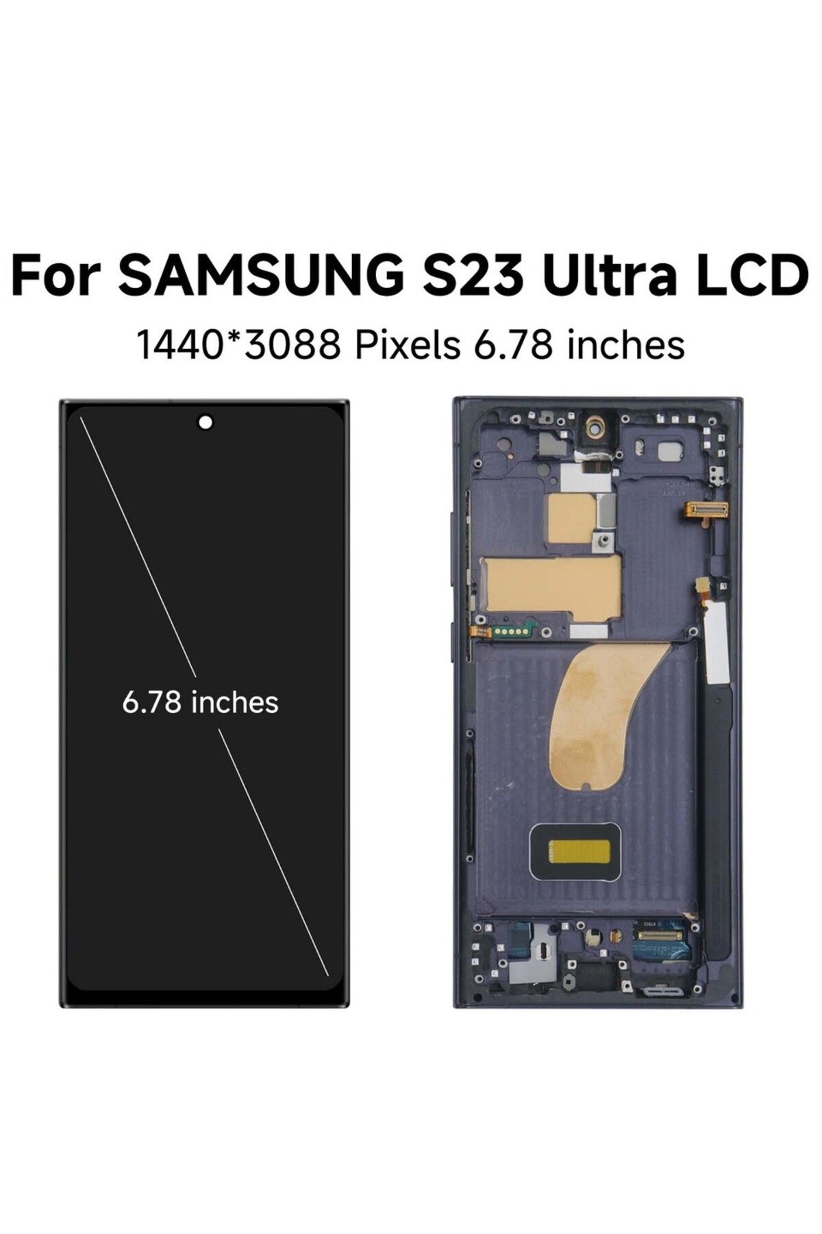 Choice-Super AMOLED for S23 Ultra S918B S918U S918W S918N S9180 LCD Display Touch Screen Digitizer Assem... 2