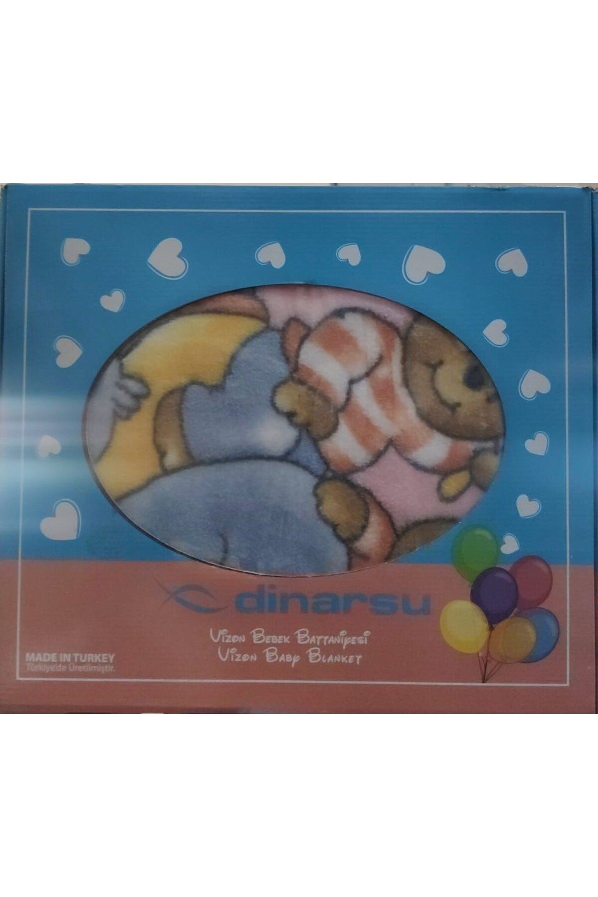 Dinarsu-Mink Baby Blanket 100 X 120 cm 3