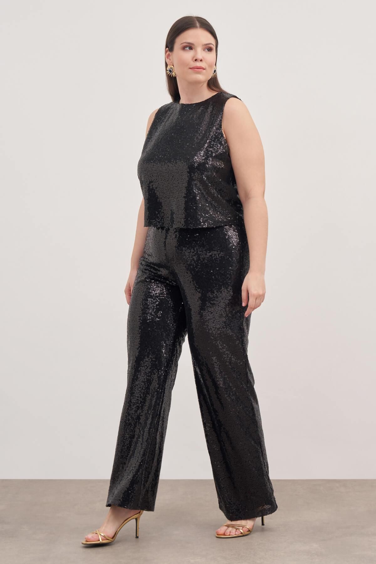 MYLİNE-Lined Sequined Ball 6