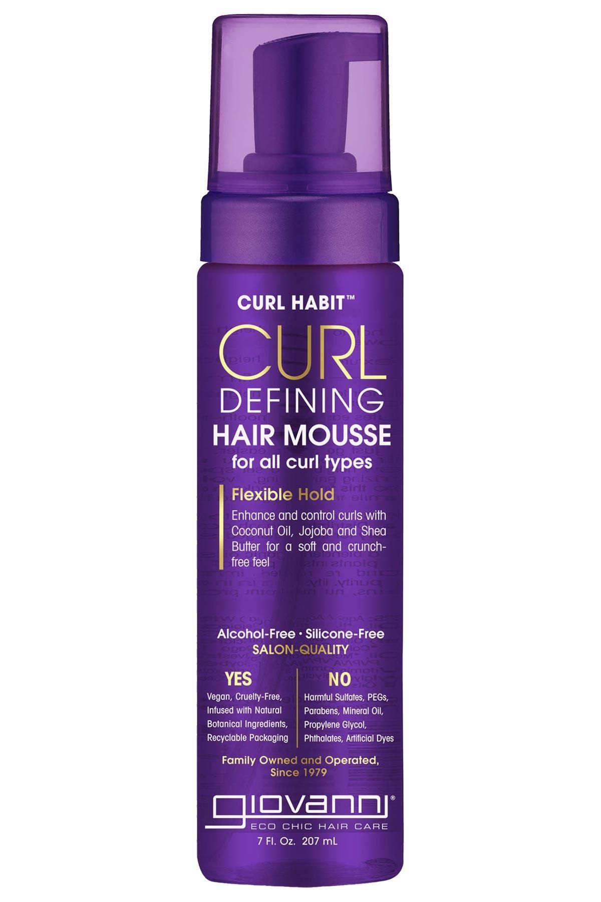 Giovanni Curl Habit Bukle Belirginleştirici Saç Köpüğü 207ML