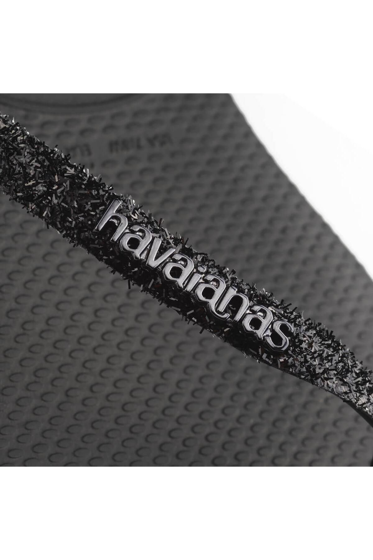 دمپایی مشکی زنانه سیاه پوست اسکینی 2 Havaianas