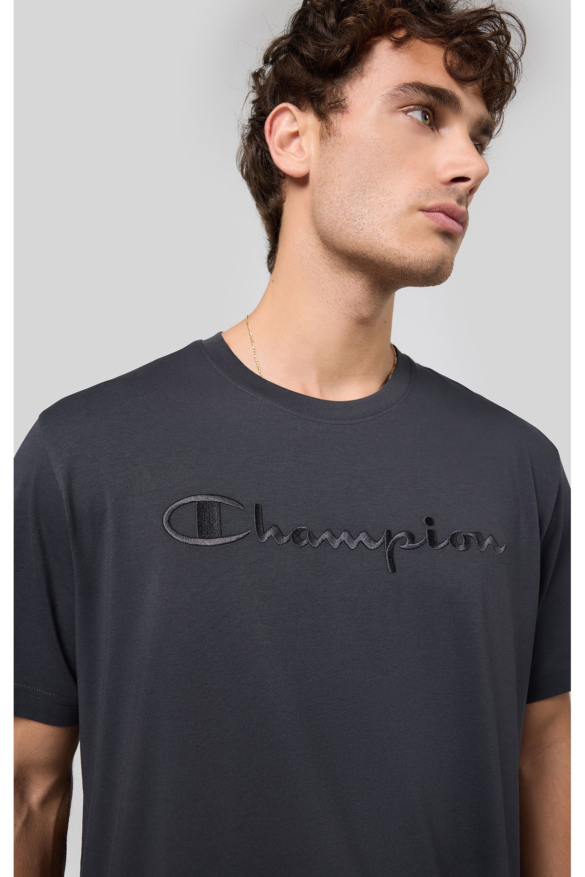 تی شرت خاکستری مردانه فروشگاه اسکریپت SS TEE اورجینال Champion