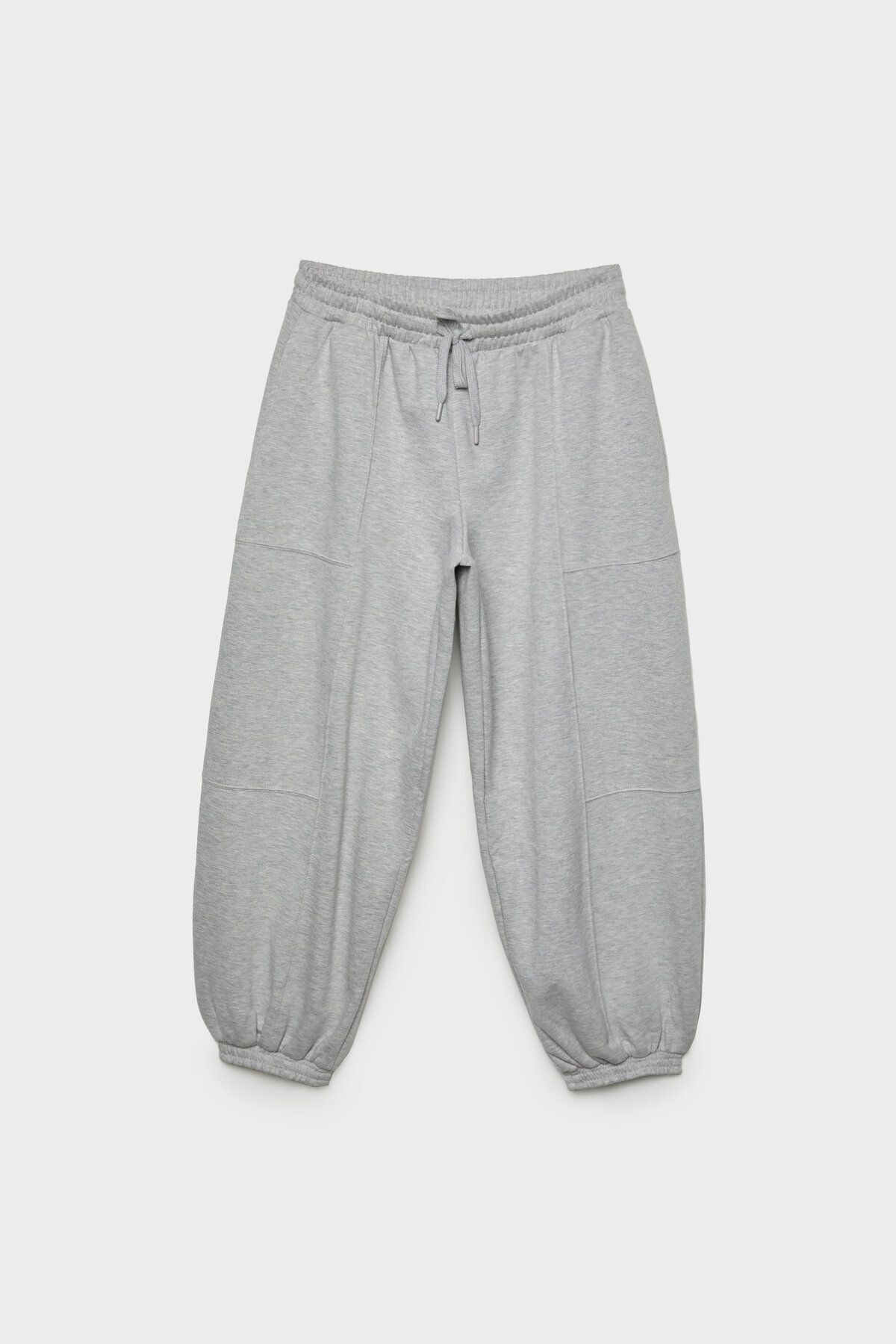 Stradivarius-Cotton Balloon Fit Jogger Pants 5