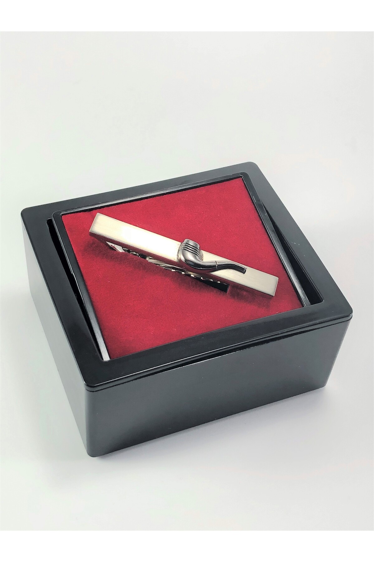  پین کراوات جعبه‌ای مدل لوله‌ای