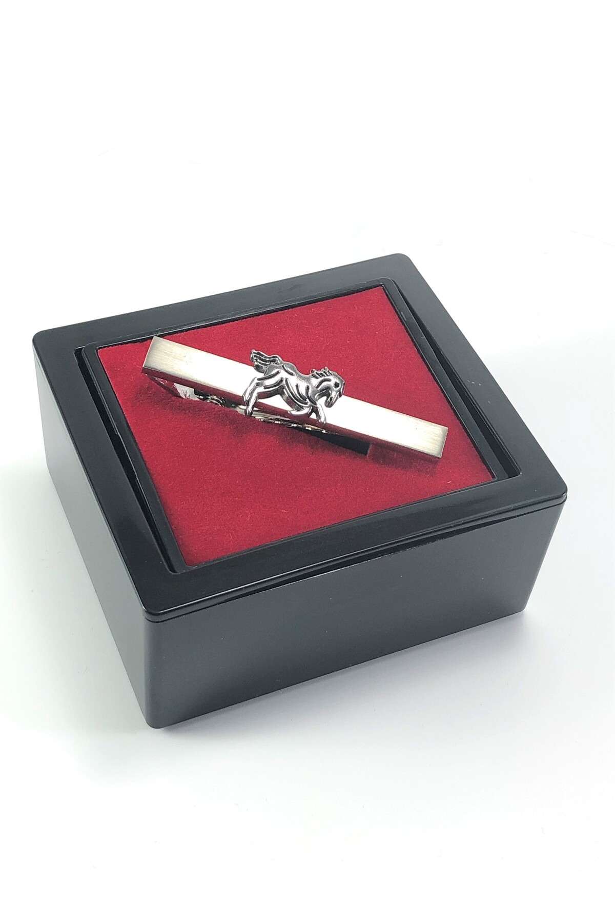  سنجاق کراوات جعبه‌ای مدل اسب