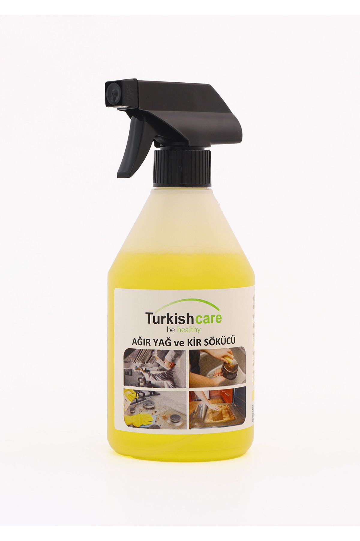 Turkishcare Ağır Kir Yağ Sökücü, Fırın Ve Izgara Temizleyici Sprey 500 Ml