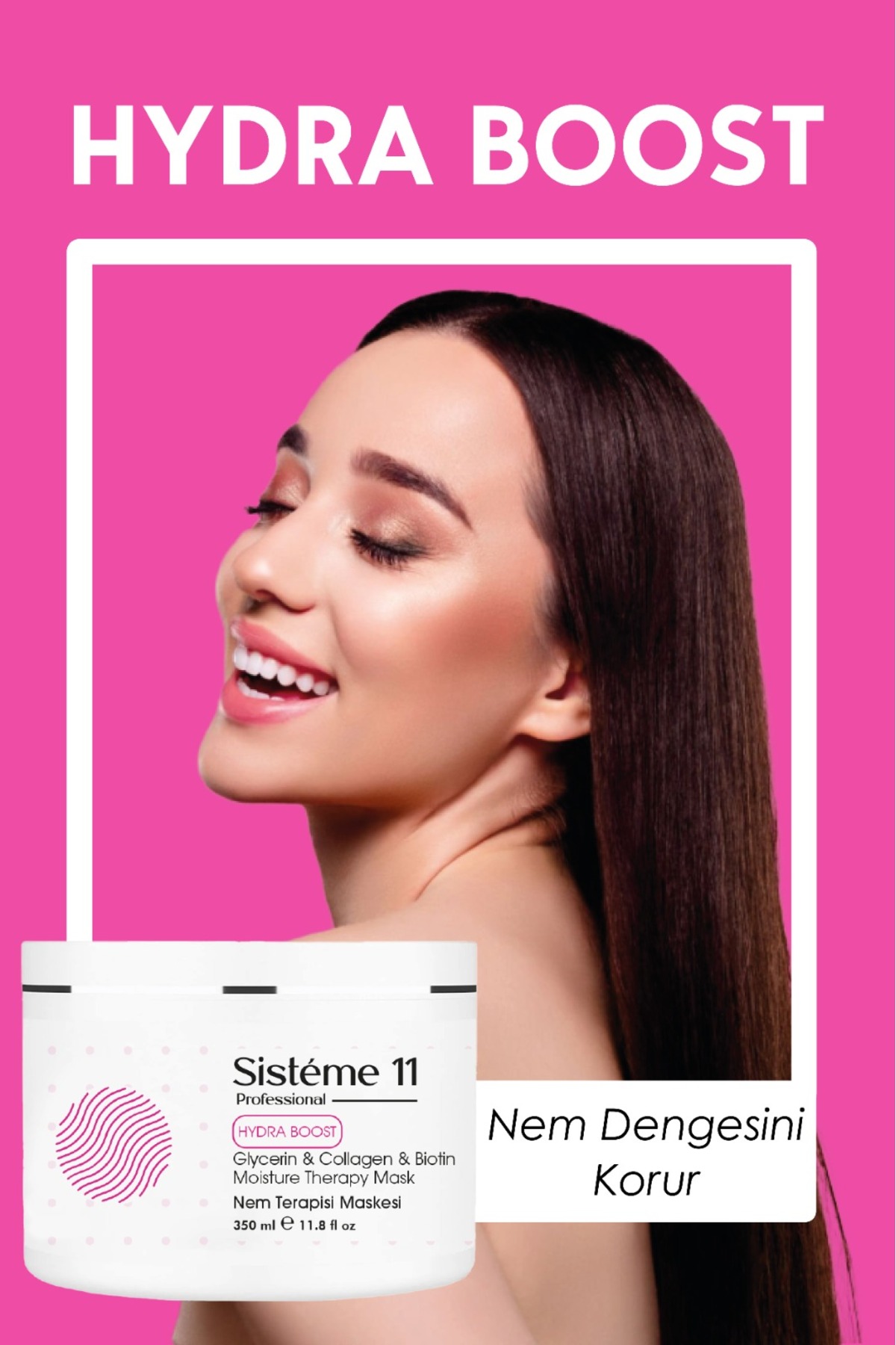 Sisteme 11 Nem Terapisi Saç Maske 350 ml — 8684091009283 — تصویر 4 از 4