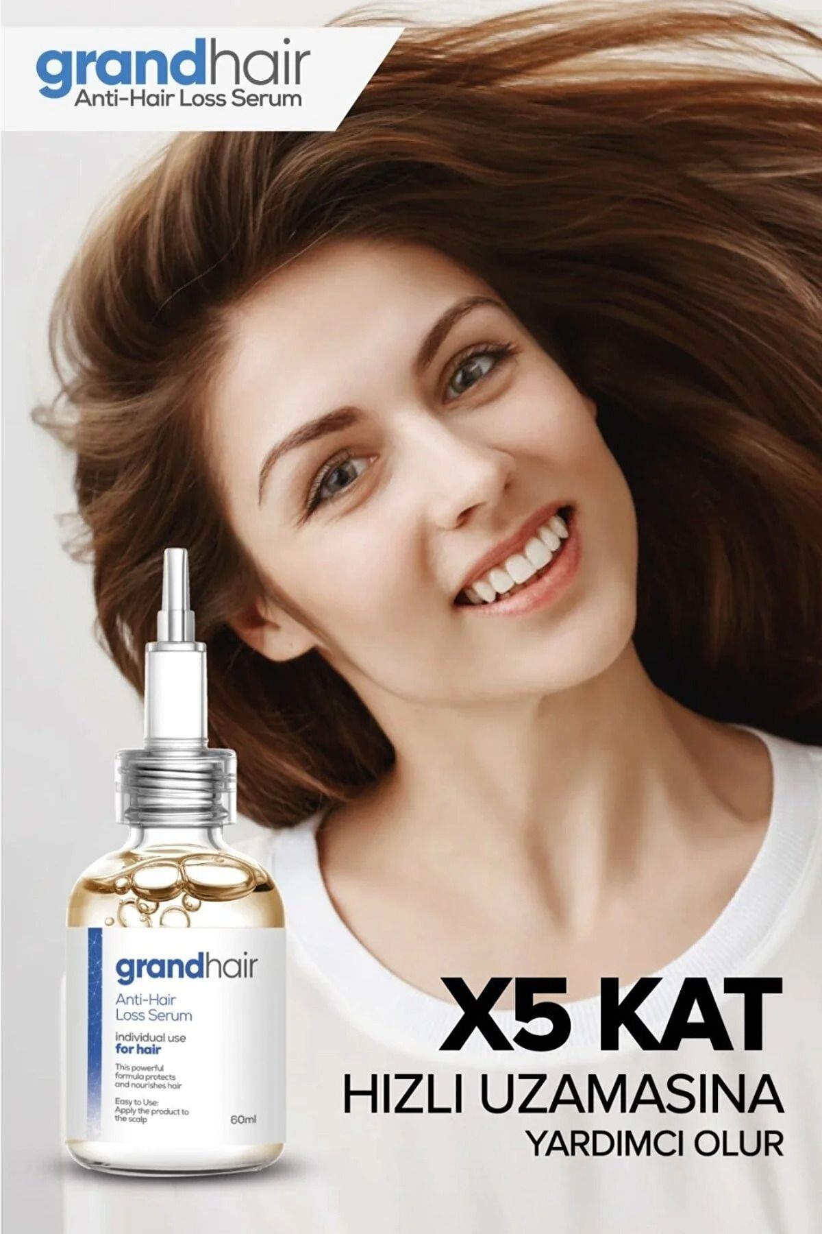 Grandhair Saç Dökülmelerine Karşı Etkili Bakım Serumu 60 Ml-3