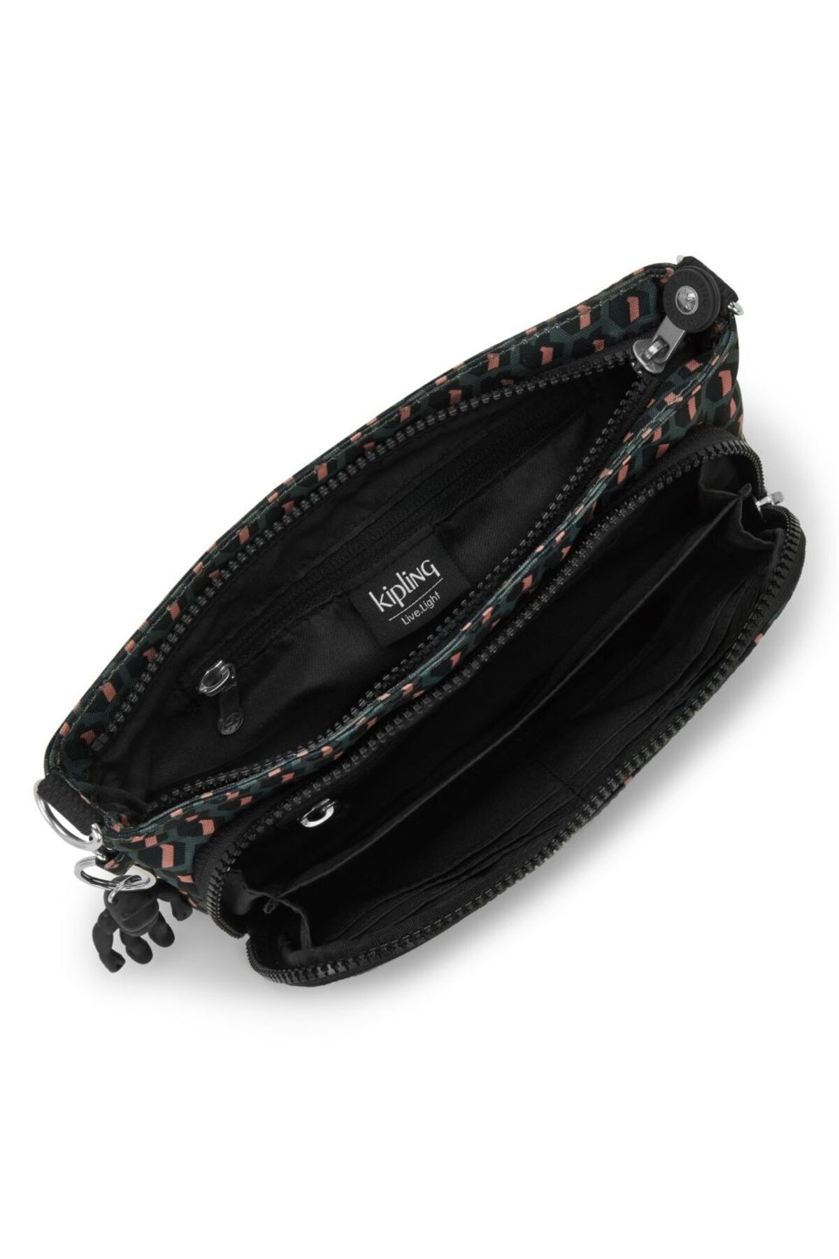 کیف شانه ای مشکی زنانه سیاه کیسه کوچک اورجینال Kipling