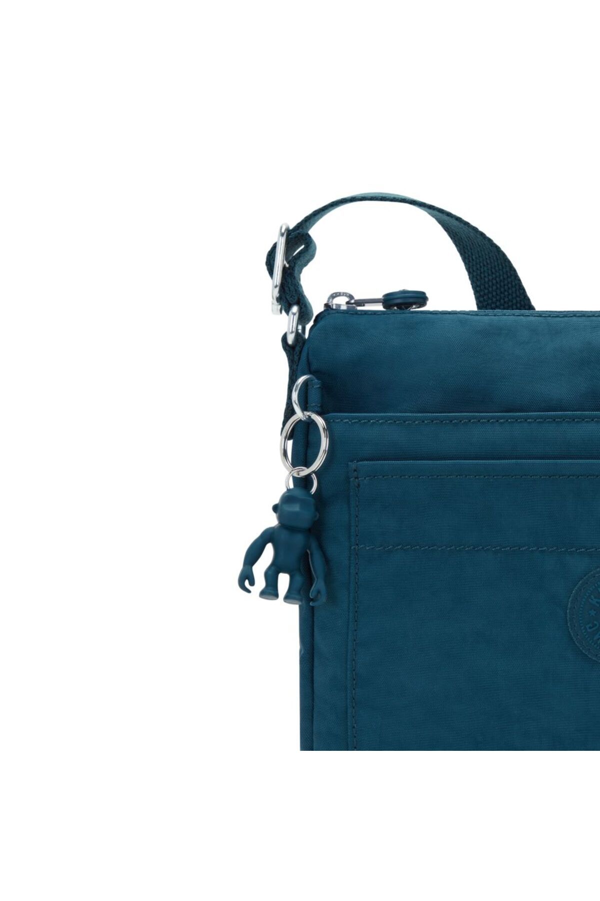 کیف شانه ای سبز زنانه کیسه با اندازه کوچک سباستین Kipling
