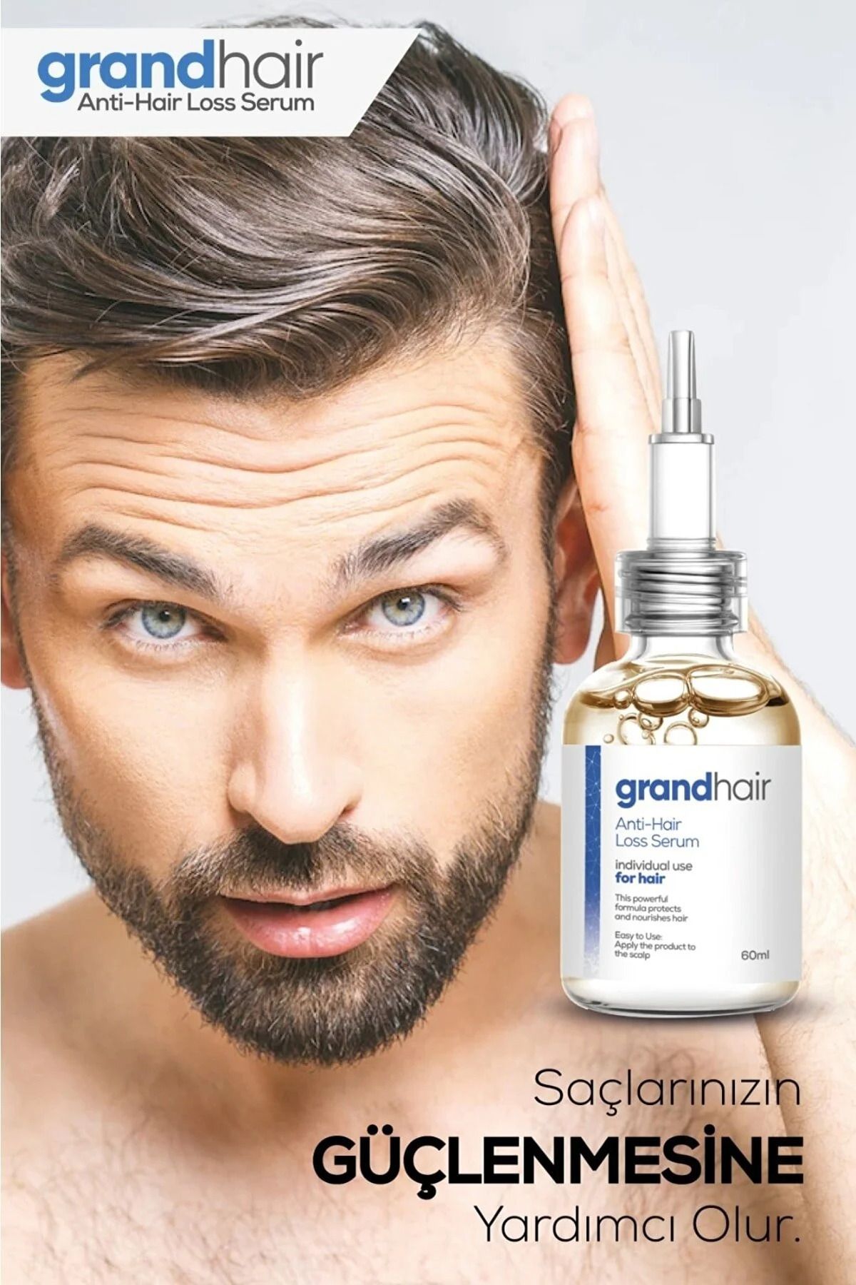 Grandhair Saç Dökülmelerine Karşı Etkili Bakım Serumu 60 Ml-4