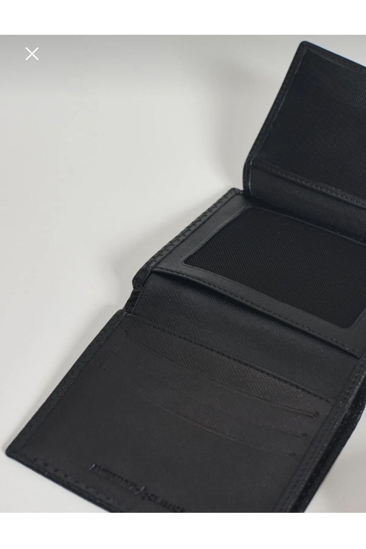 ALTINYILDIZ CLASSICS-Men's Black Plain Wallet 4