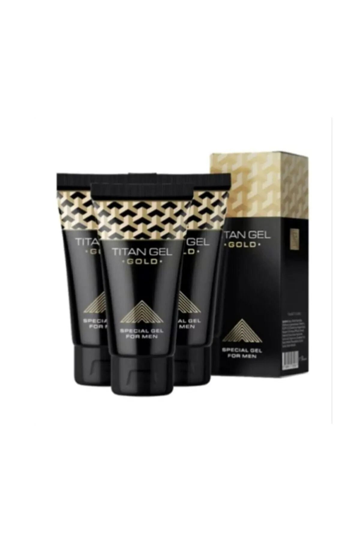 Titan Jel Gold Kalın ve Büyük Düşünen Erkekler İçin Bakım Kremi 50 ML - 3 Adet