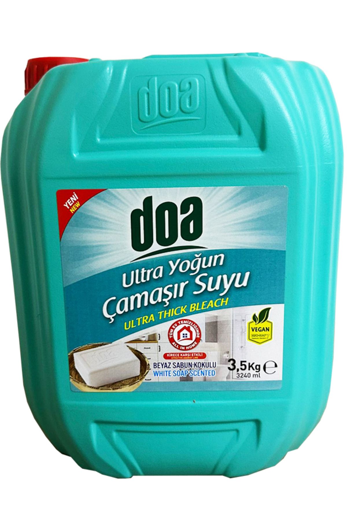 Doa Çamaşır Suyu 3.5 Lt Beyaz Sabun Kokulu