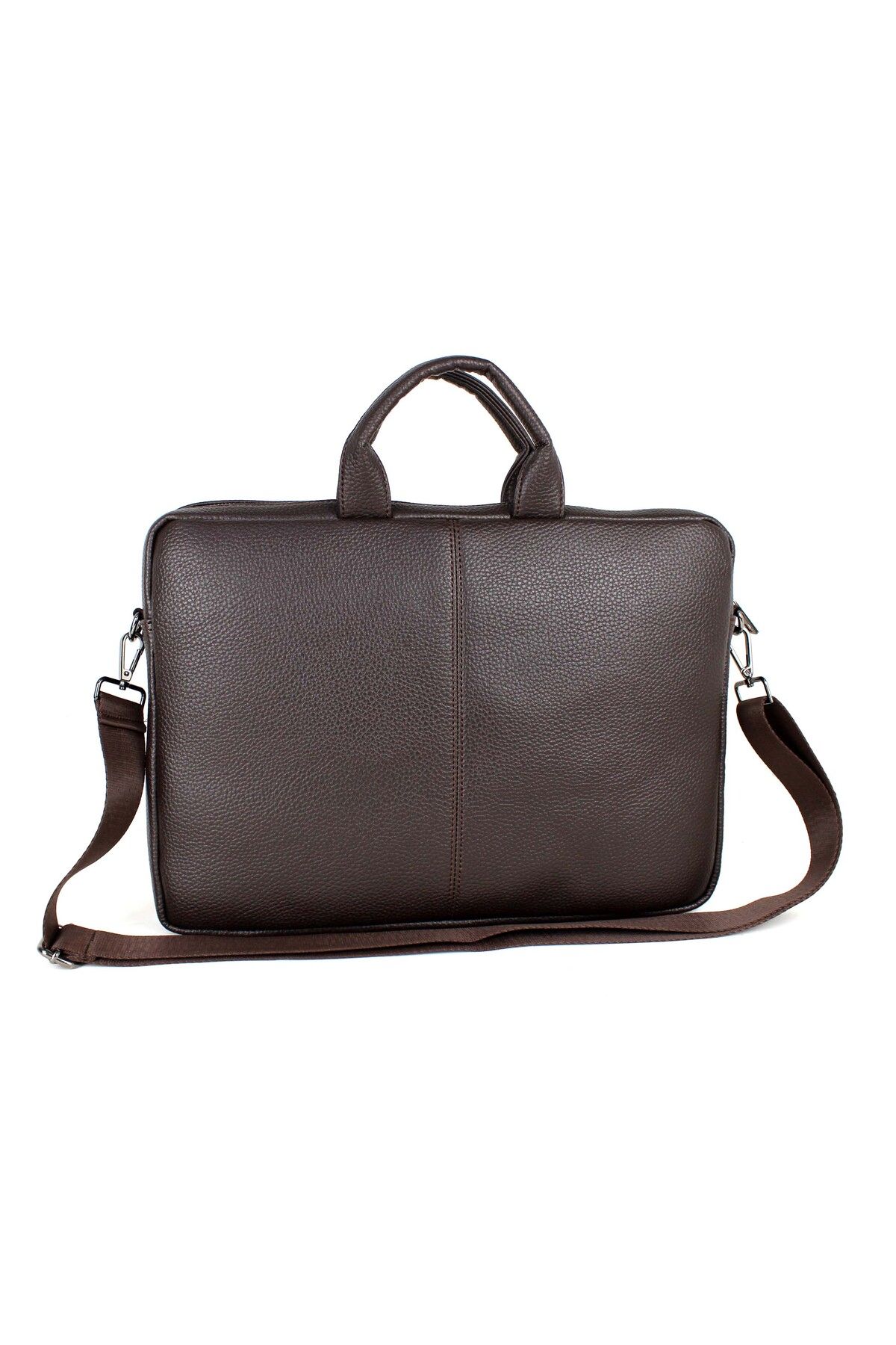 deri,se club-Brown Unisex File Tablet Computer Bag 15.6 Inch Laptop And Briefcase With Shoulder Strap 3