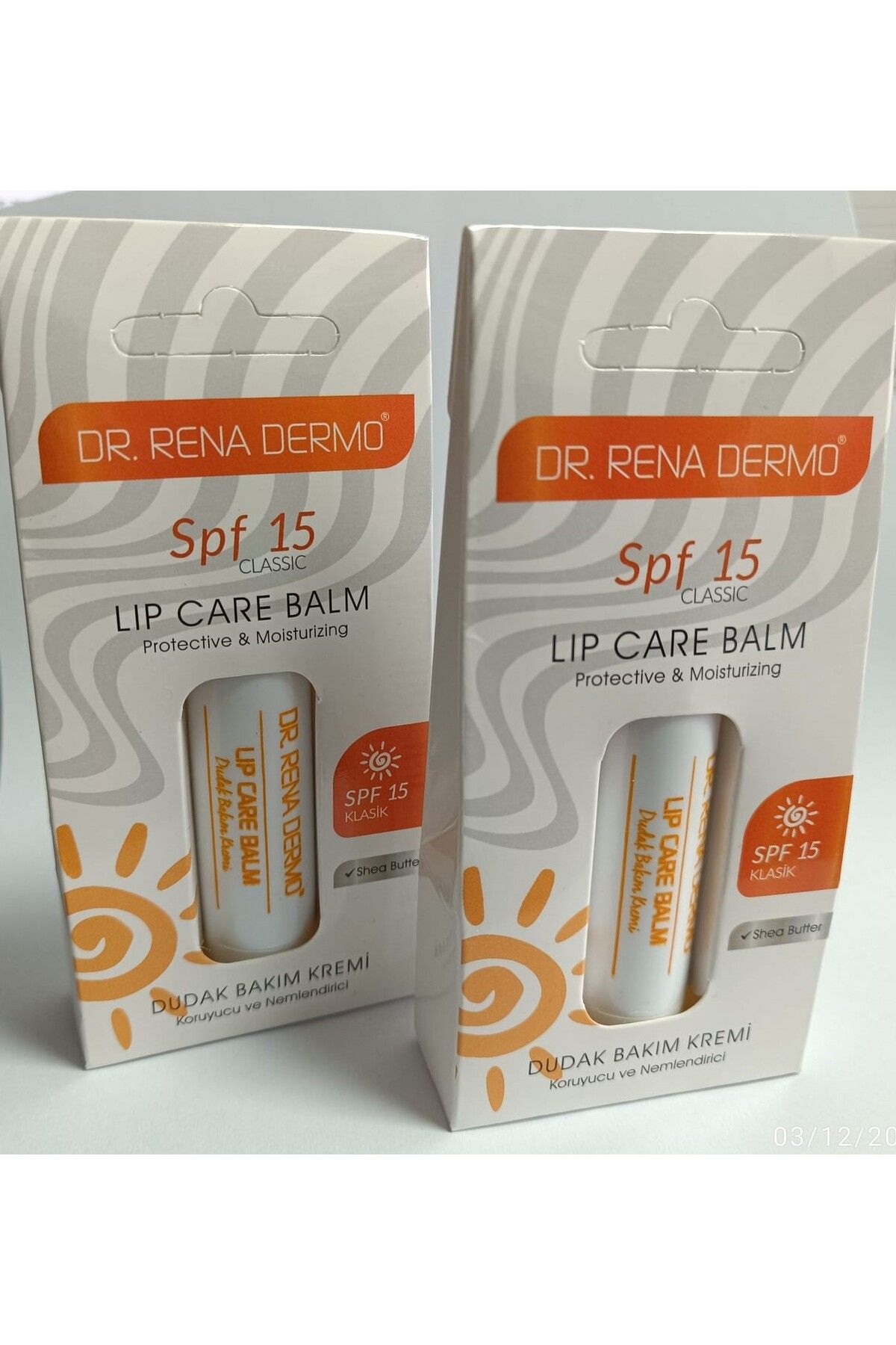 Dr. Rena Dermo LIP CARE BALM 2 Lİ (SPF 15)