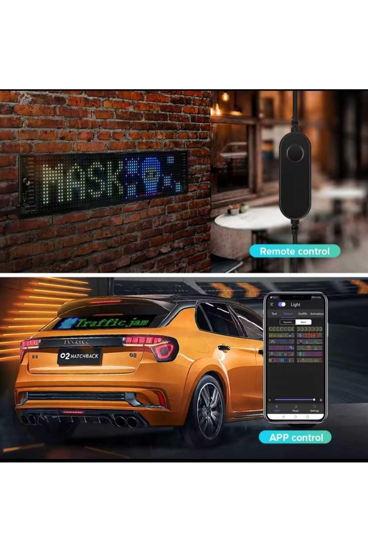 Universal-16X24 Mixel Led - Animated and Printed Phone Control 3